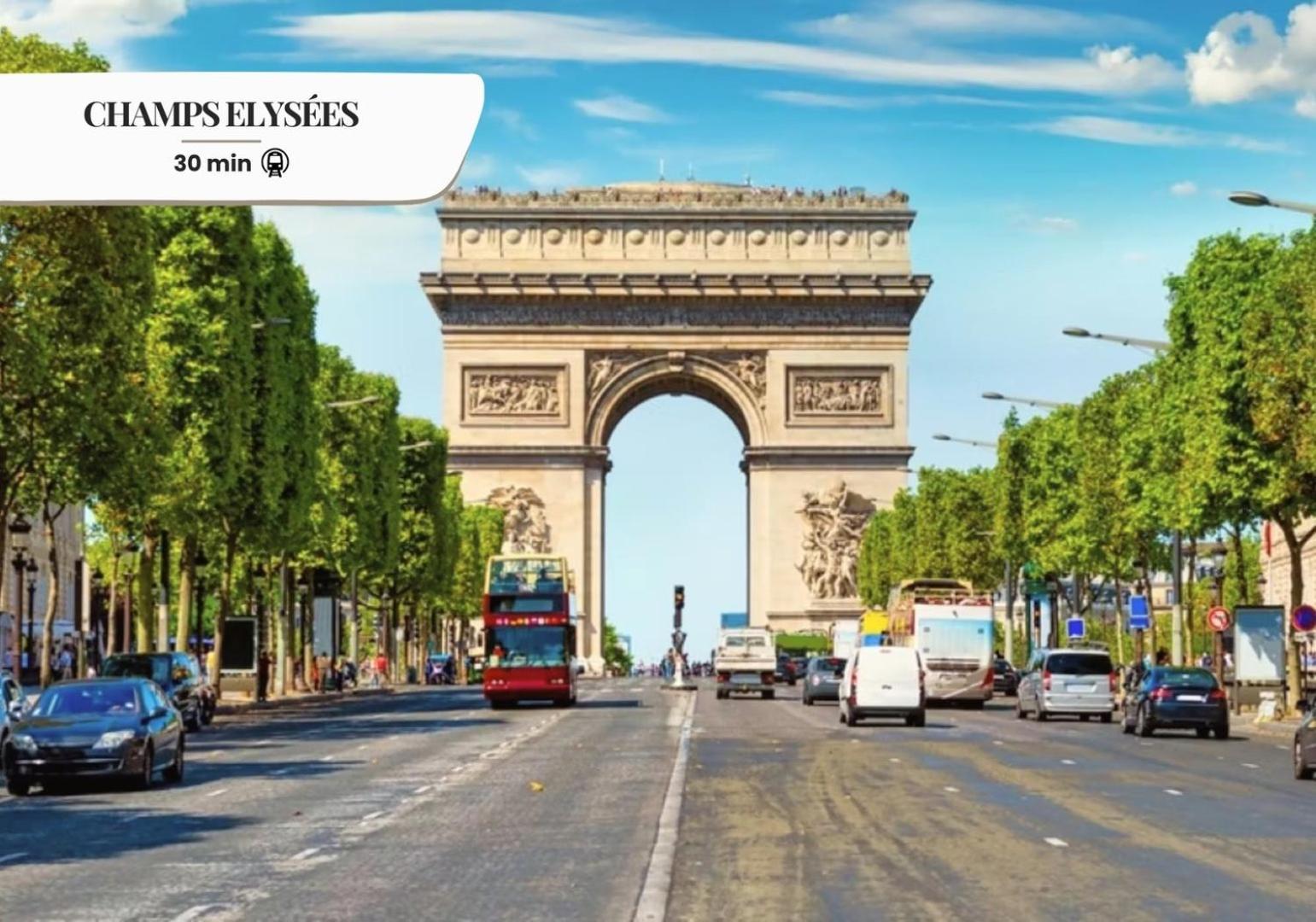 154 Suite Phil - Superbe Appartement A Paris. Luaran gambar