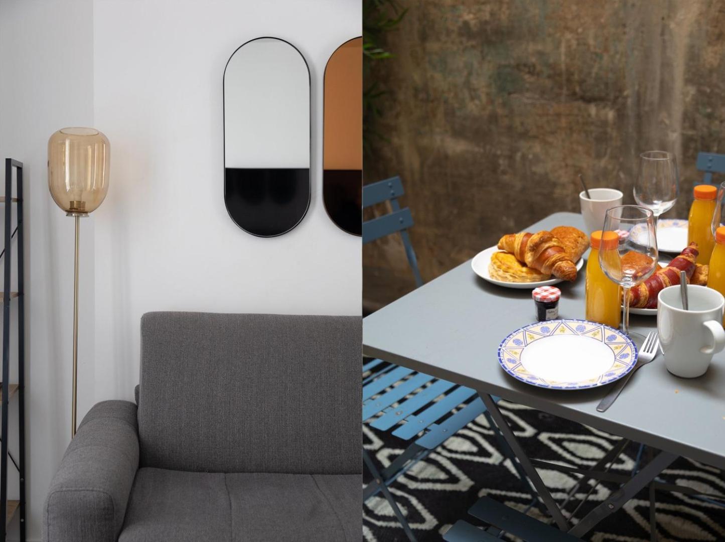 154 Suite Phil - Superbe Appartement A Paris. Luaran gambar